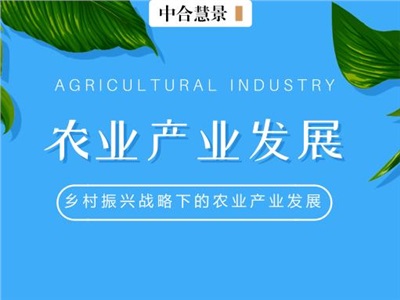 帶你探索鄉(xiāng)村振興戰(zhàn)略背景下的農(nóng)業(yè)產(chǎn)業(yè)發(fā)展“新套路”！