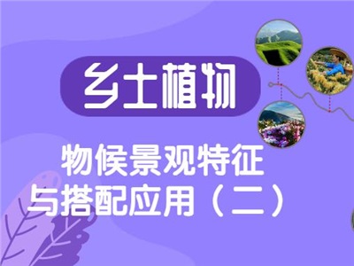 鄉(xiāng)土植物物候景觀特征與搭配應(yīng)用（二）